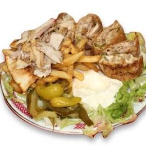 Chicken Shawarma Plate (Arabic)