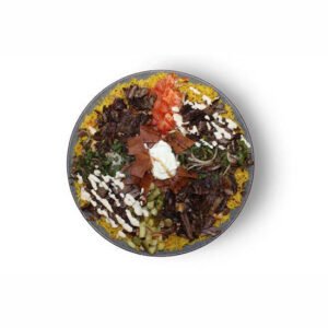 Beef shawarma bowl Rice
